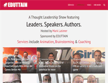 Tablet Screenshot of eduttain.com